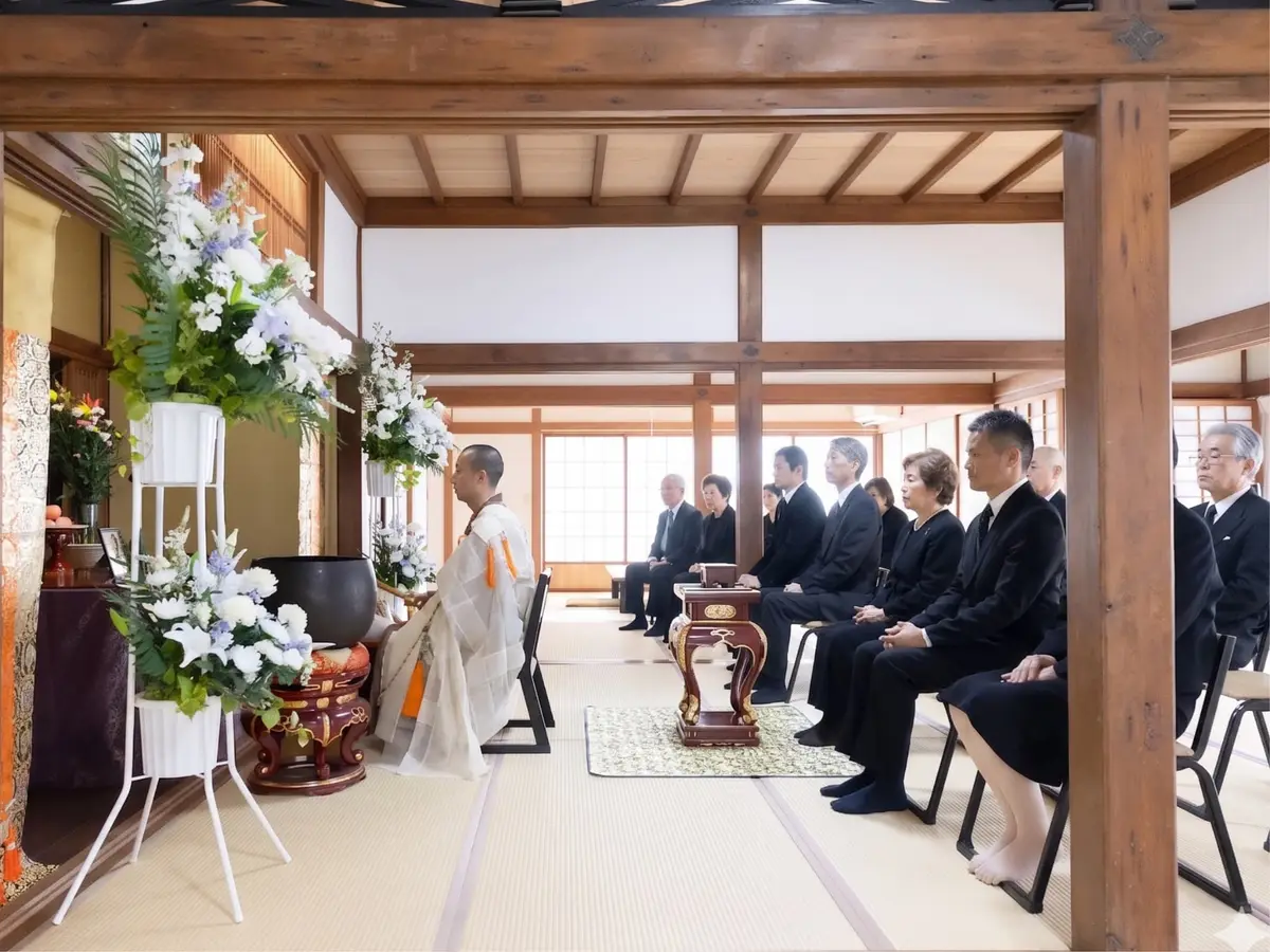 永寿院 本堂での様子