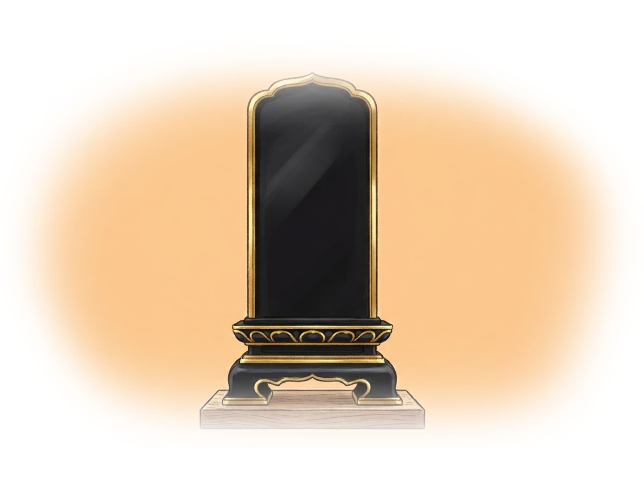 位牌のイメージイラスト